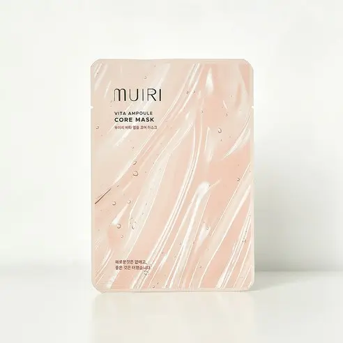 Mặt nạ MUIRI Ampoule Core Vita - Sáng da, chống oxy hóa, giúp đều màu da
