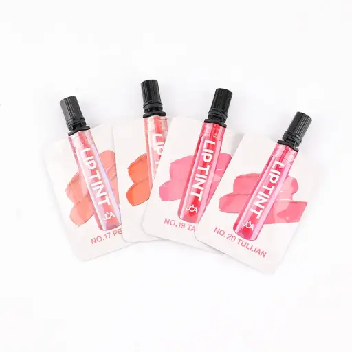 [Mua 4 Tặng 1] Combo 5 son JOA Waterful Tint Hàn Quốc căng mọng tự nhiên không bết dính, dưỡng ẩm môi 5ml/túi, set 5 túi