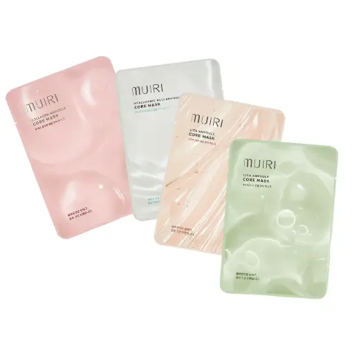 [Combo dùng thử] Set 4 mặt nạ MUIRI AMPOULE CORE (4 loại)